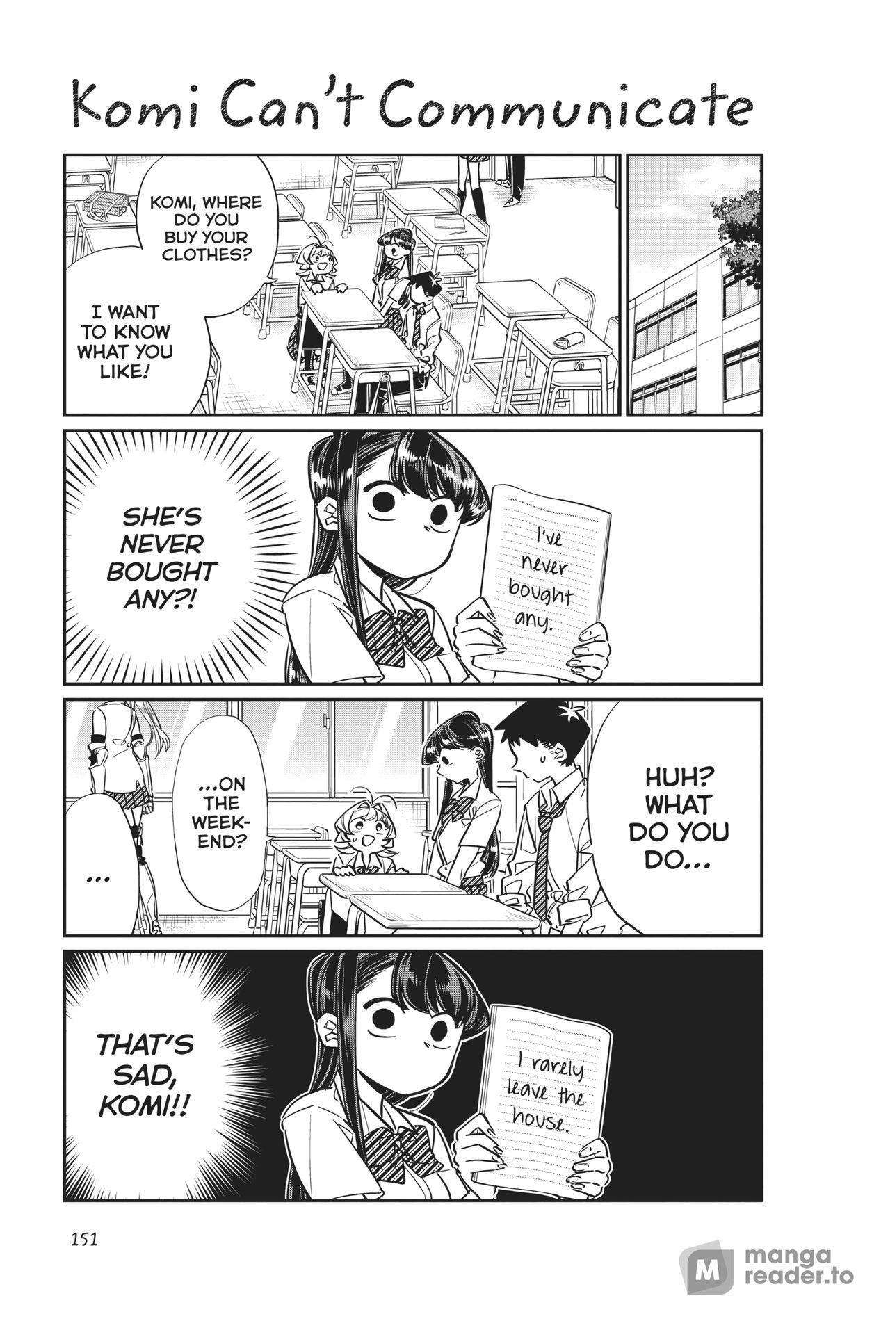 Komi Can’t Communicate, Chapter 33 image 01